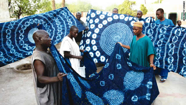 Nigerian tie and dye business