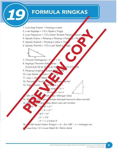 Nota Ringkas & Contoh Soalan Peperiksaan Pegawai Tadbir 