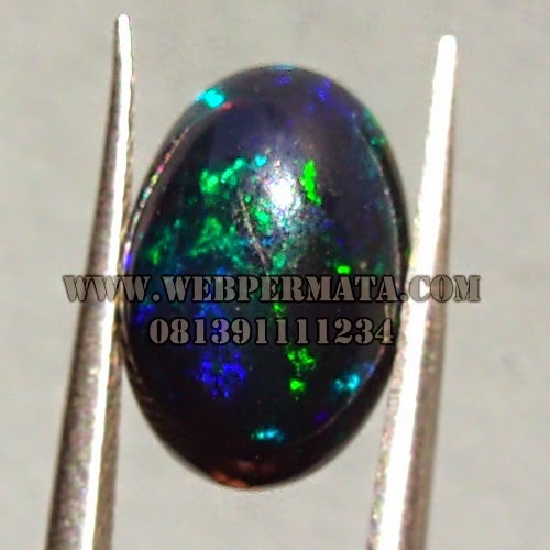 gambar batu kalimaya black oval}