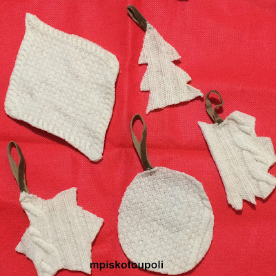 DIY ORNAMENTS FROM OLD CLOTHES