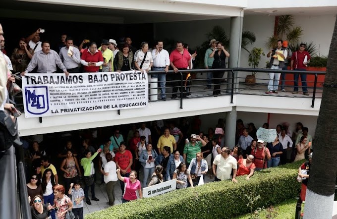 Respeto y justicia Laboral exigen maestras y maestros del Estado de Jalisco