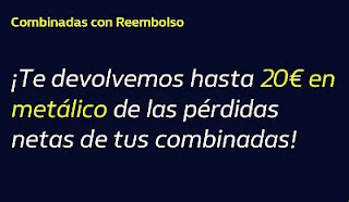 william hill Reembolso 20€ en metálico 28-2-2021