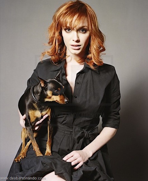 Christina Hendricks linda sensual sexy sedutora decote peito desbaratinando (16)