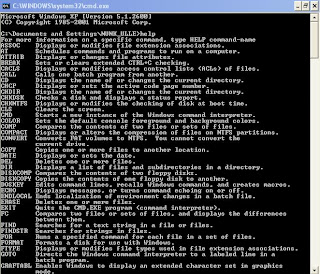 INFORMASI PERINTAH COMMAND PROMPT