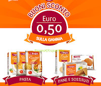 Logo Buoni conto linea Pasta e gamma Pane e sostituti prodotti senza glutine