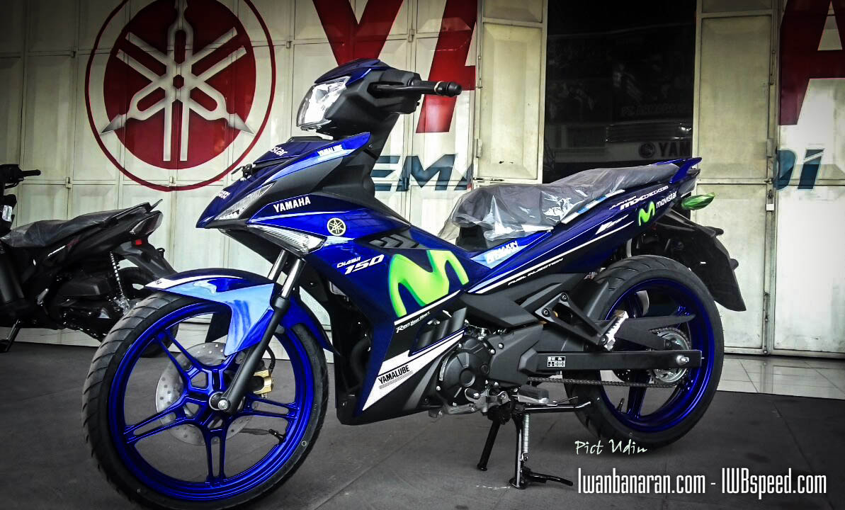 Koleksi Modifikasi Motor Jupiter Mx King Movistar Terlengkap