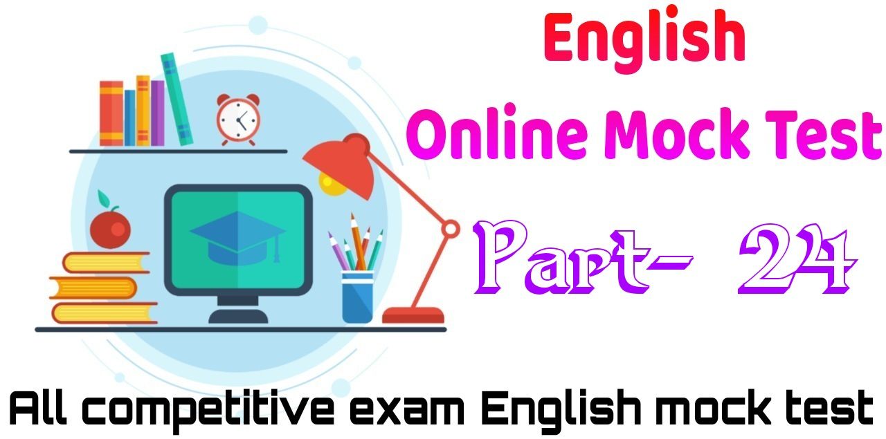 Basic English Mock Test - Part- 24