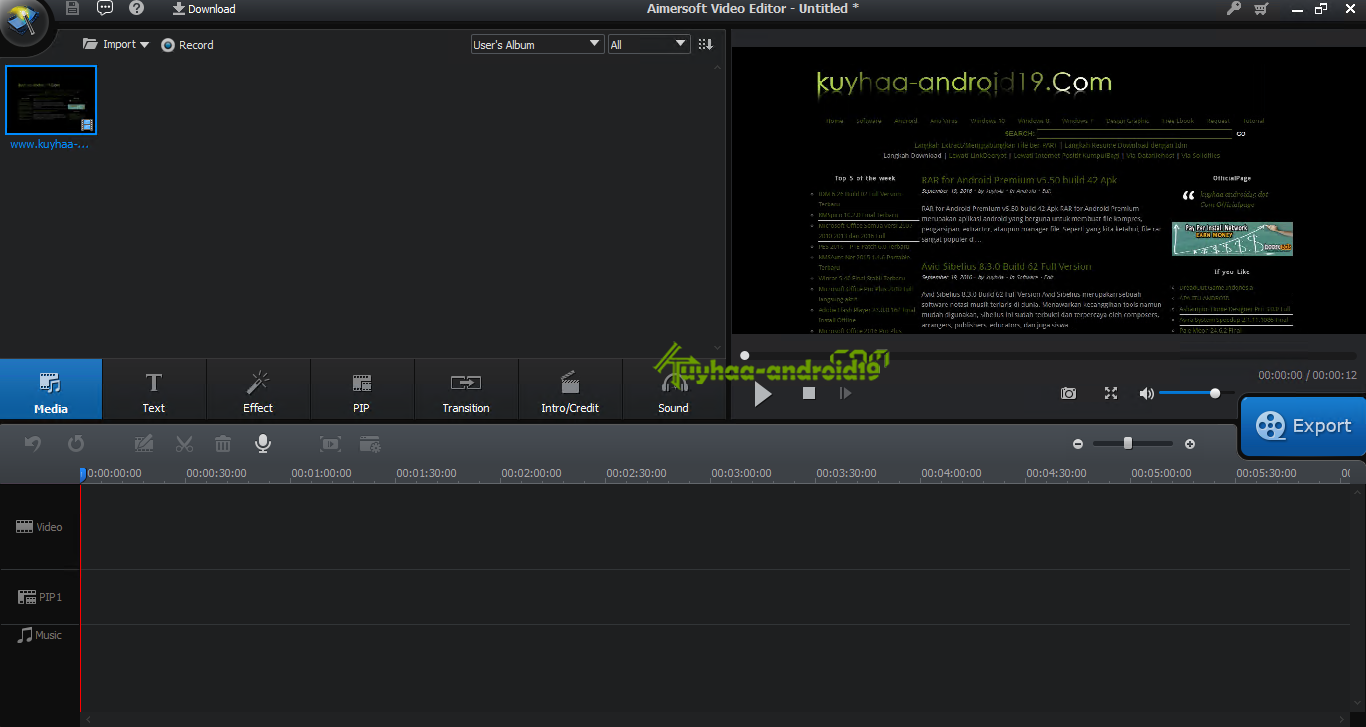 Aimersoft Video Editor 3.6.2.0 Full Version | kuyhAa.Me