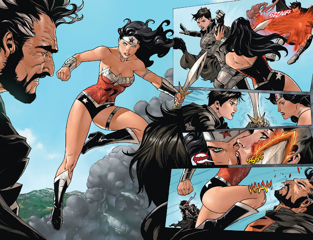 wonder woman vs zod