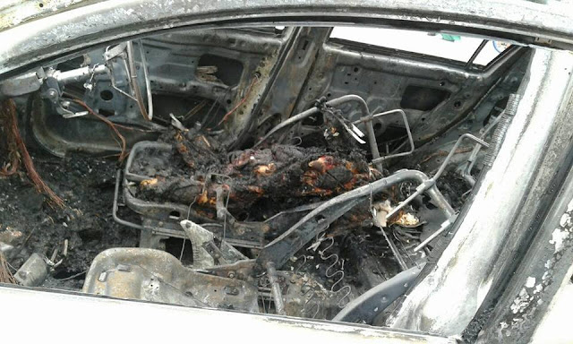 Wanita Nekad BAKAR DIRI Hingga Rentung Dalam Kereta MYVI