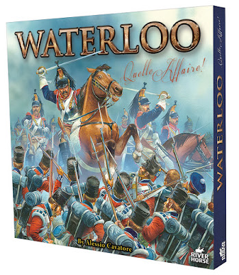 River Horse Games: Waterloo Boardgame by Cavatore