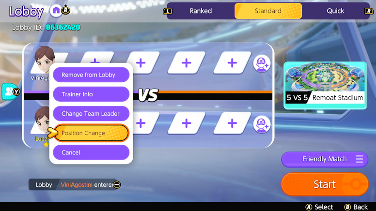 Como Criar uma Partida Personalizada em Pokémon Unite