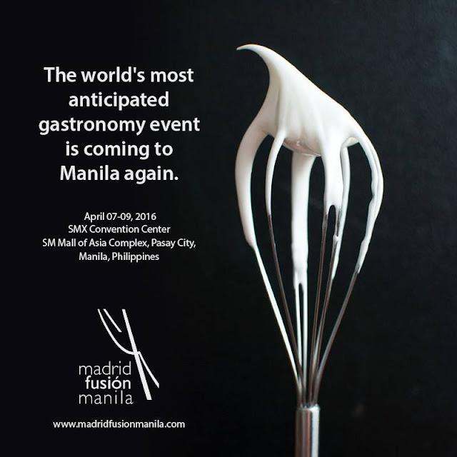 FTW! Blog, Madrid Fusion Manila 2016, #MFM2016 , #‎MadridFusionManila‬ , #‎VisitPhilippinesAgain2016‬ , #‎ItsMoreFuninthePhilippines‬