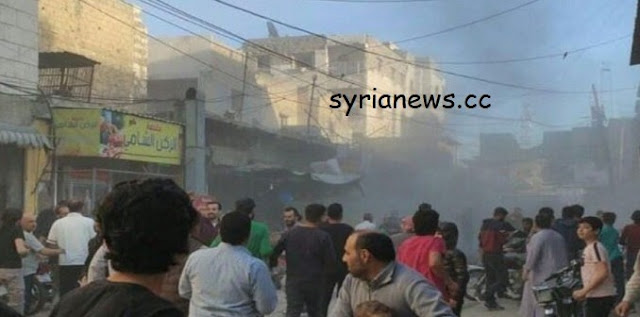 Explosion in Al Bab, Aleppo countryside