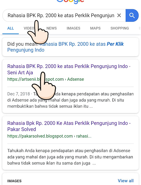 Cara Cek (Mengetahui) Apakah Bog Kita di Copas atau Tidak (CopyPaste)