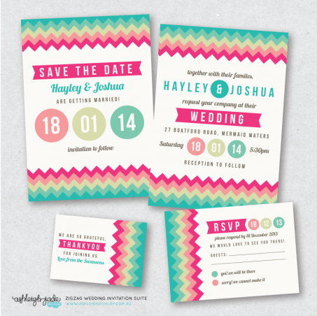 Cute wedding invitations designs