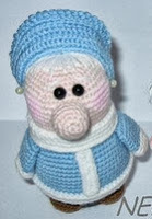 PATRON ABUELA SANTA CLAUS AMIGURUMI 3494