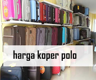 harga koper polo travel