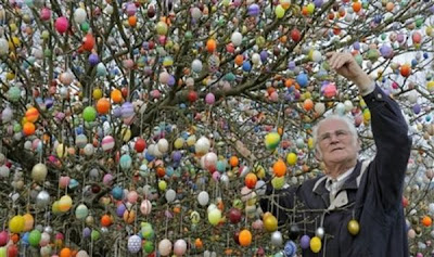 easter egg tree decorations