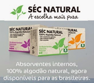 Séc Natural Absorventes Internos 100% Algodão