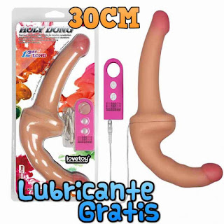  VIBRADOR 30CM DOBLE CABEZA PARA DOBLE PENETRACION ACTIVADO CON VOZ SEXUAL ANAL VAGINAL