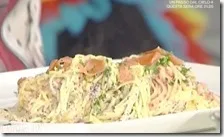 Tagliolini panna e salmone