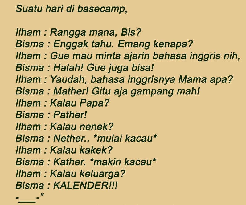 14 Meme 'Belajar Bahasa Inggris' Ini Lucu Banget Bikin 