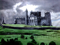 Ireland Castle Oil Canvas Painting For Wall Decoration