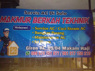 Service ac di kauman Solo