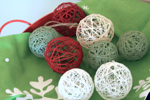 Balloon Yarn Ornament7