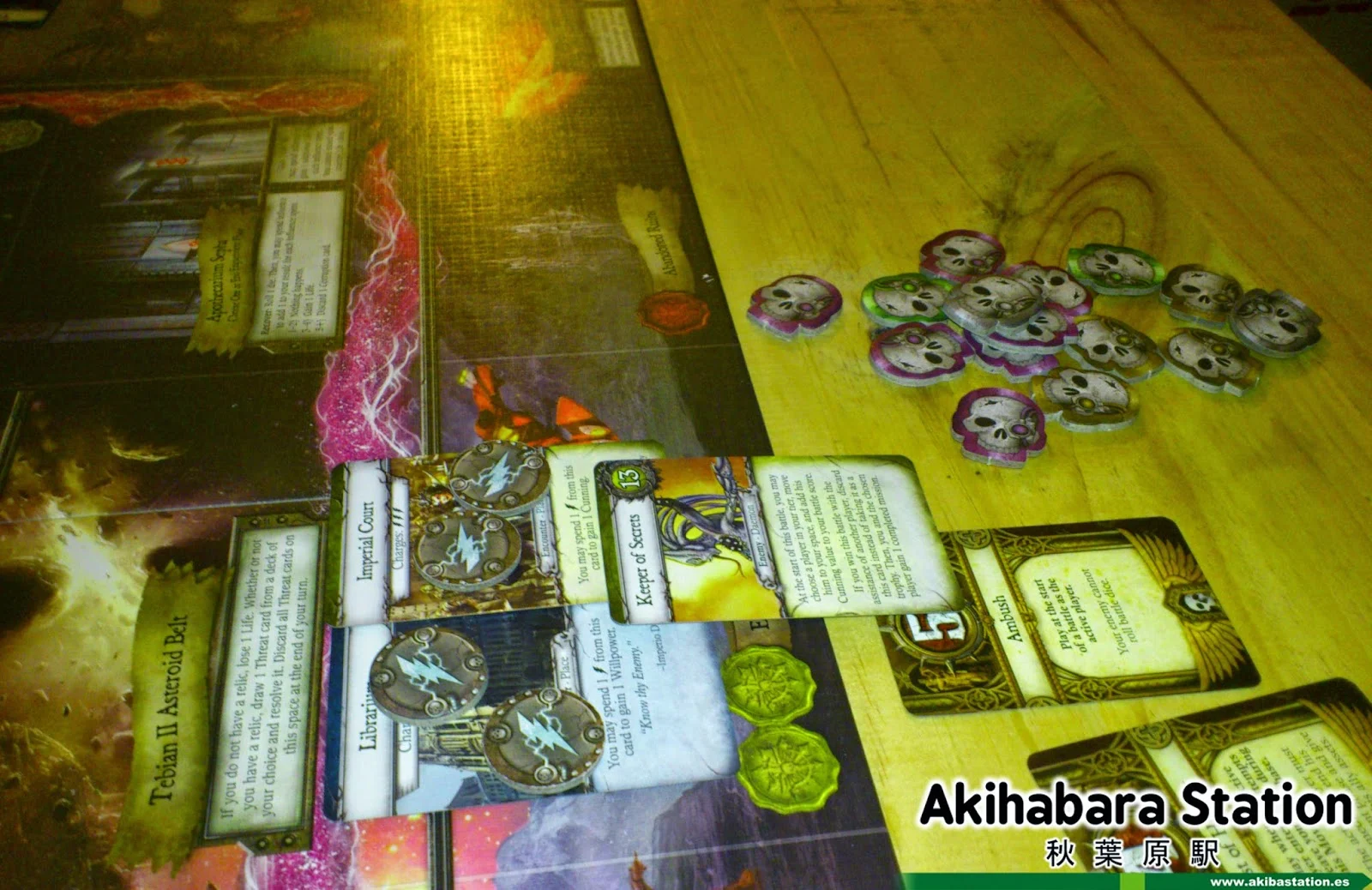 Juegos de Mesa: review de "RELIC" y su expansión "NEMESIS" [Fantasy Flight Games].