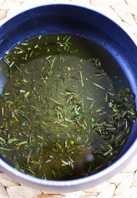 Rosemary Olive Oil in Pan Image