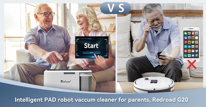  Christmas Gift Recommendation: Redroad G20 Pad Robot Vacuum, no need for a mobile app