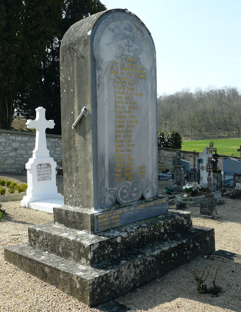 War Memorial, Indre et Loire, France.