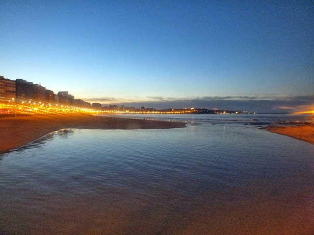 Atardece en Gijón