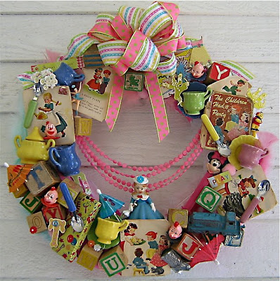  Story Birthday Cakes on Wreath By Elegance   Whimsy Via Jaargang