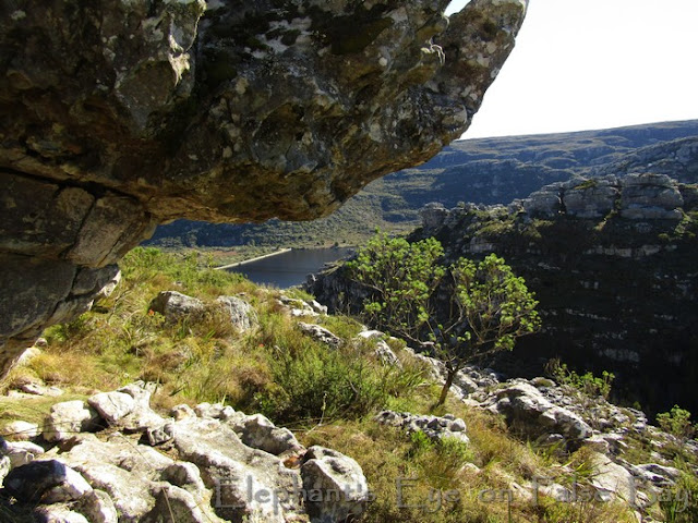 Hely Hutchinson dam on Table Mountain (NOT flat up there)