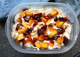 Food Lust People Love: Peaches, brown sugar and honey cooked down to a delicious gooeyness, then folded into a sweet creamy no-churn ice cream base of whipping cream and sweetened condensed milk, along with fresh peaches, this divine concoction will be a hit at all your summer parties.