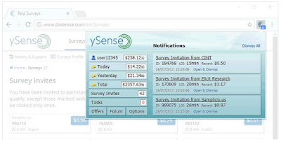 Notificación ySense - Addon