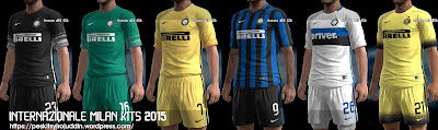 Internazionale Milan kits 2015-2016