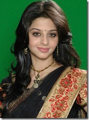 Vedika Cute Saree Photo Shoot Images