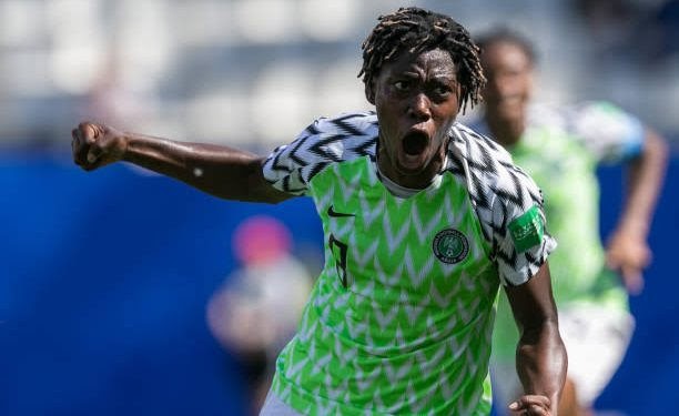 Oshoala once again rules Africa and breaks personal records