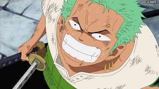 ワンピースアニメ スリラーバーク編 376話 ロロノア・ゾロ Roronoa Zoro | ONE PIECE Episode 376 Thriller Bark