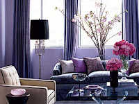 Black And Purple Living Room Decor