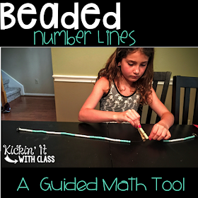 math tool, guided math, beaded number line, math, 