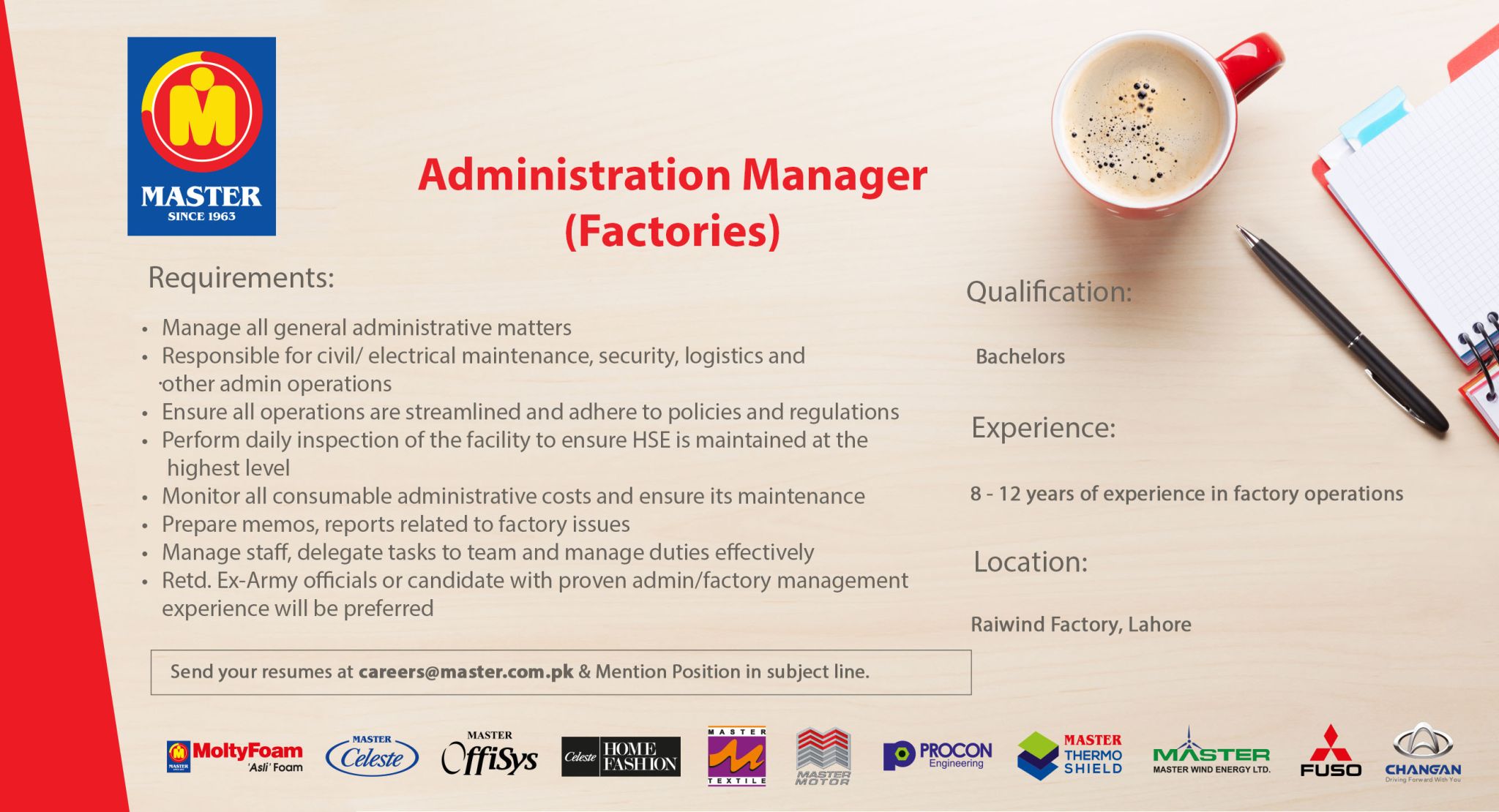 administration-manager-mastergroup-raiwind