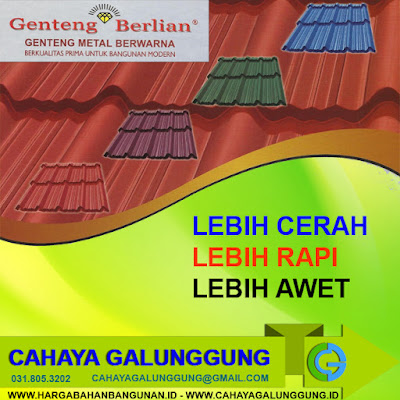 Harga Genteng Metal Berlian Terbaru