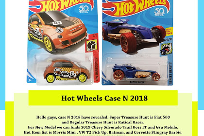 Hot Wheels Case N 2018 (Red Trail Boss)