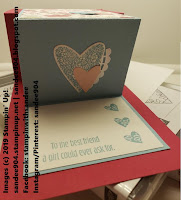 Hearts for All Occasions with Meant To Be Stamp Set using Balmy Blue