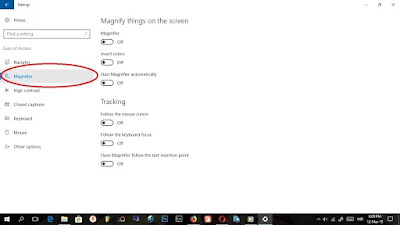 Cara Mengaktifkan Atau Menonaktifkan Magnifier di Windows 10